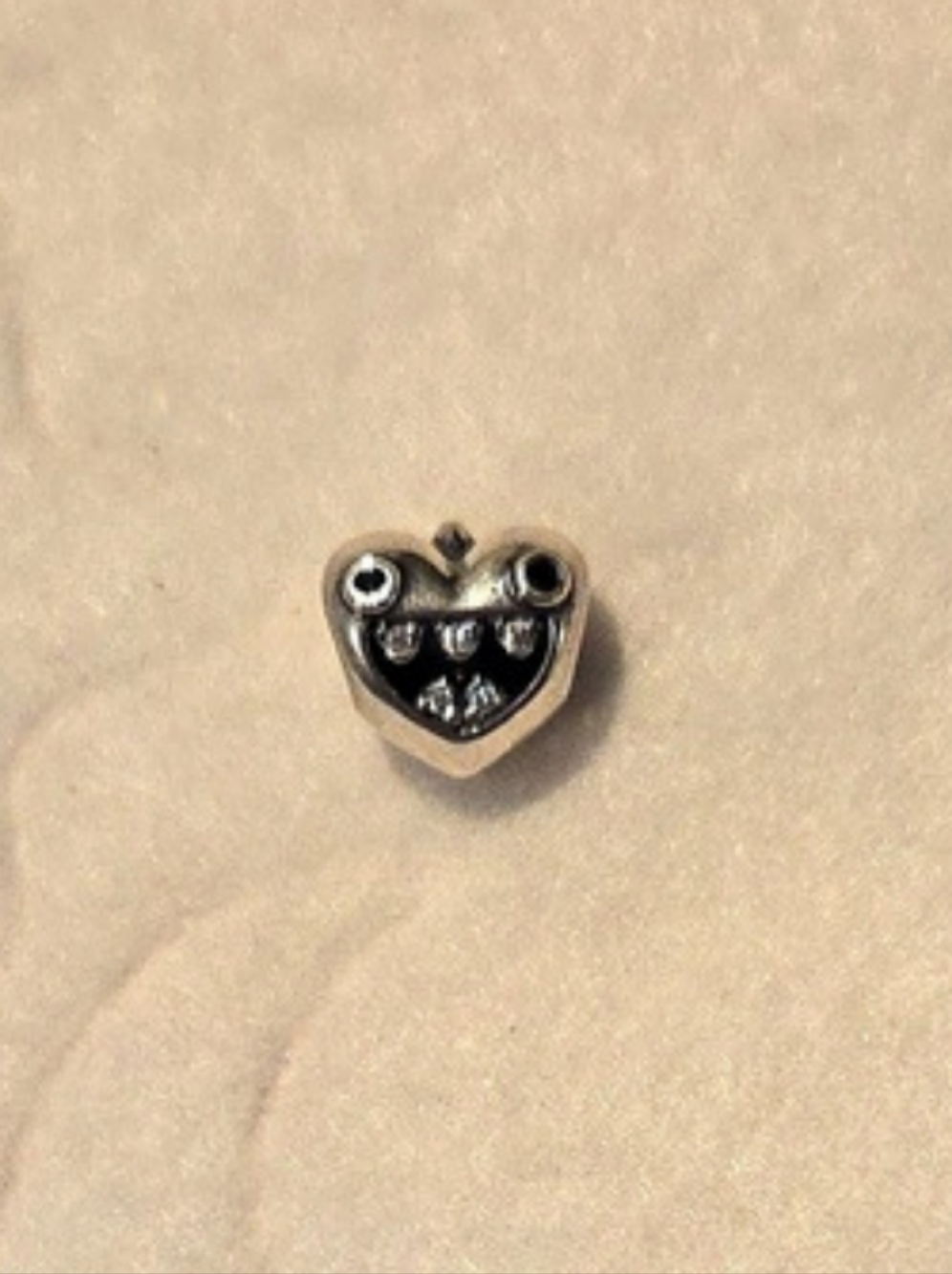 Pandora Mom's Little Monsters Heart Charm